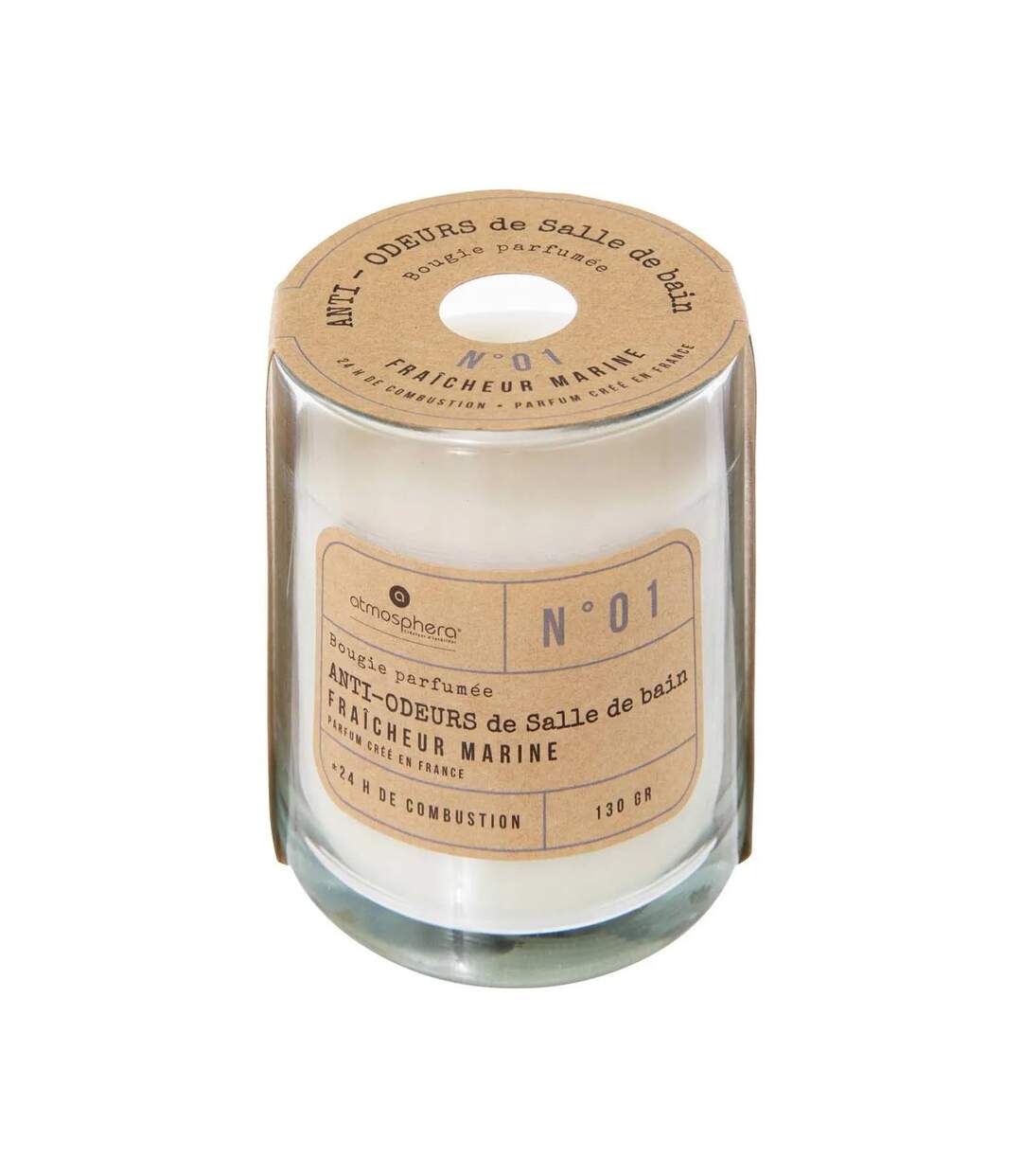 Bougie Parfumée Sozio 7cm Fraîcheur Marine-2