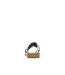 Claquettes croisées noires femme chattawak brana-3