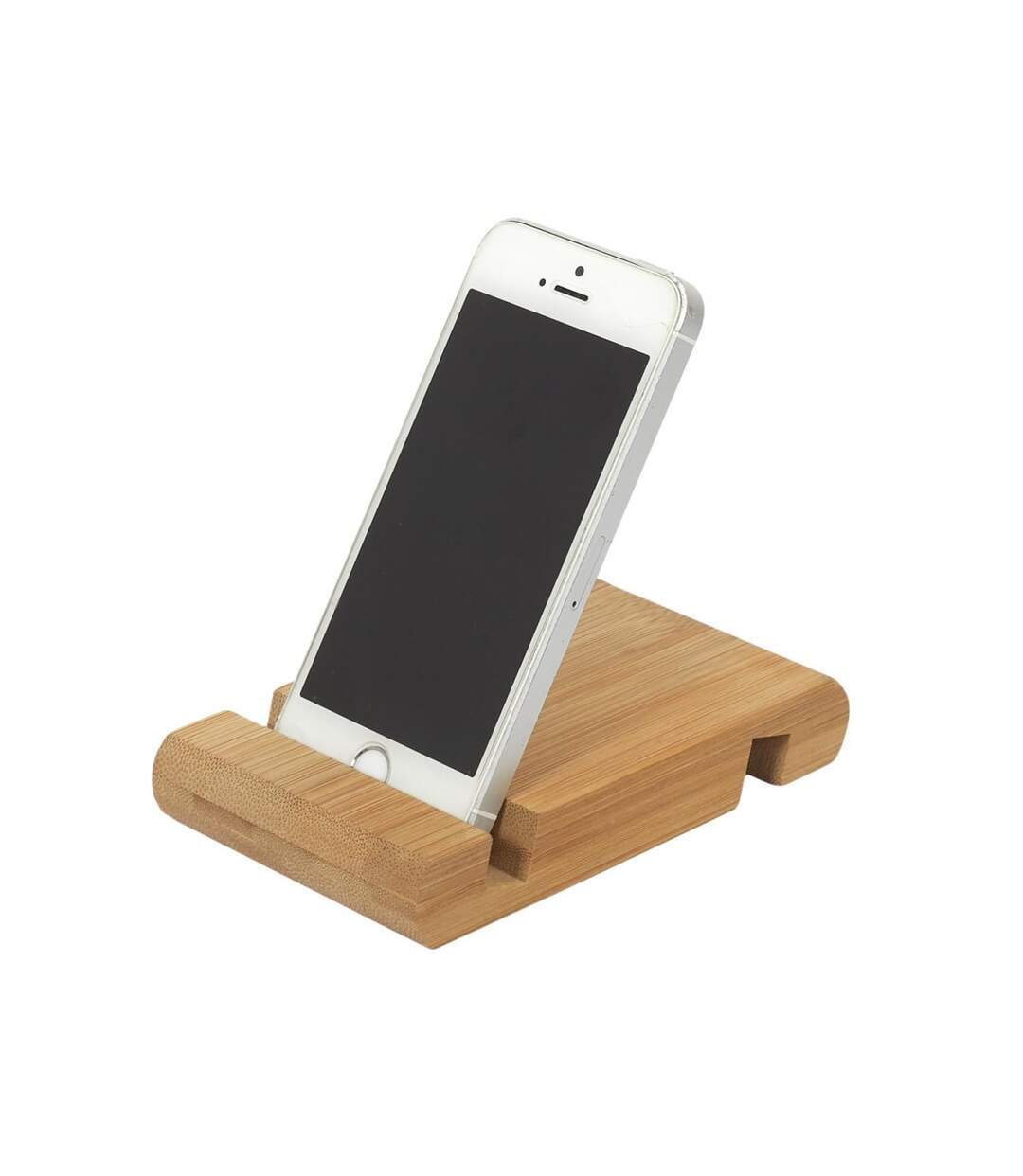 Support Smartphone & Tablette Bois 12cm Naturel-5