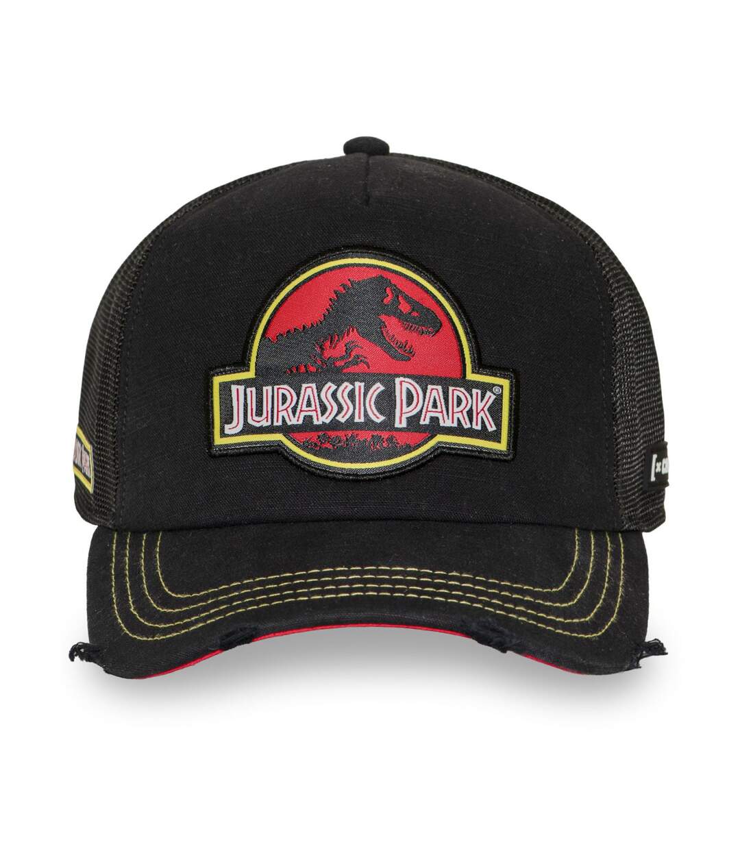 Casquette trucker premium avec filet et patch Jurassic Park Capslab-2