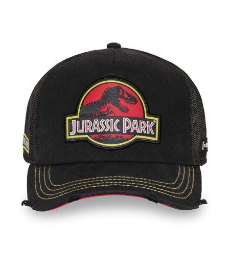 Casquette trucker premium avec filet et patch Jurassic Park Capslab