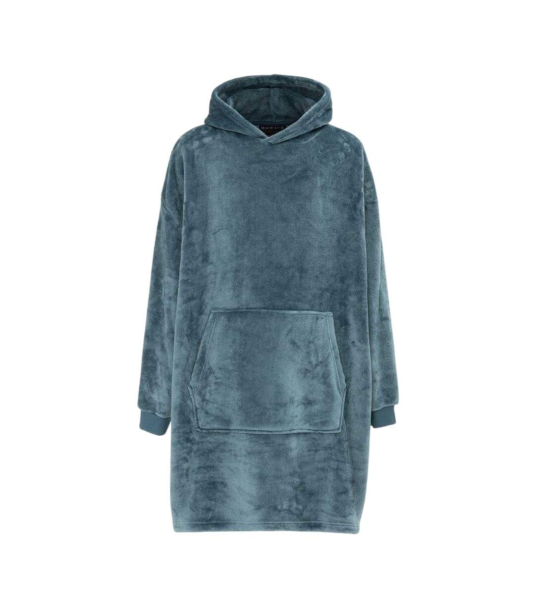 Sweat À Capuche Surdimensionné Homme Bleu Sarcelle Howick-2