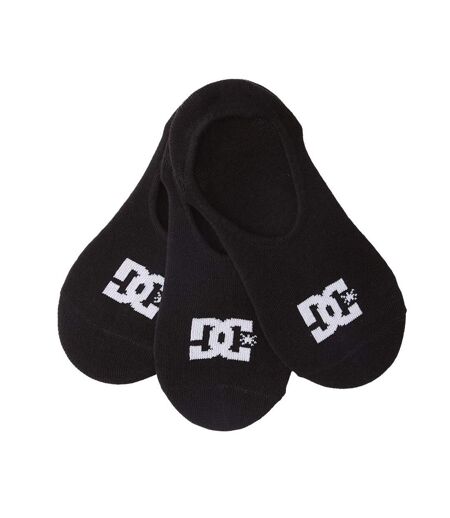 x3 paires de chaussettes noires homme dc shoes liner