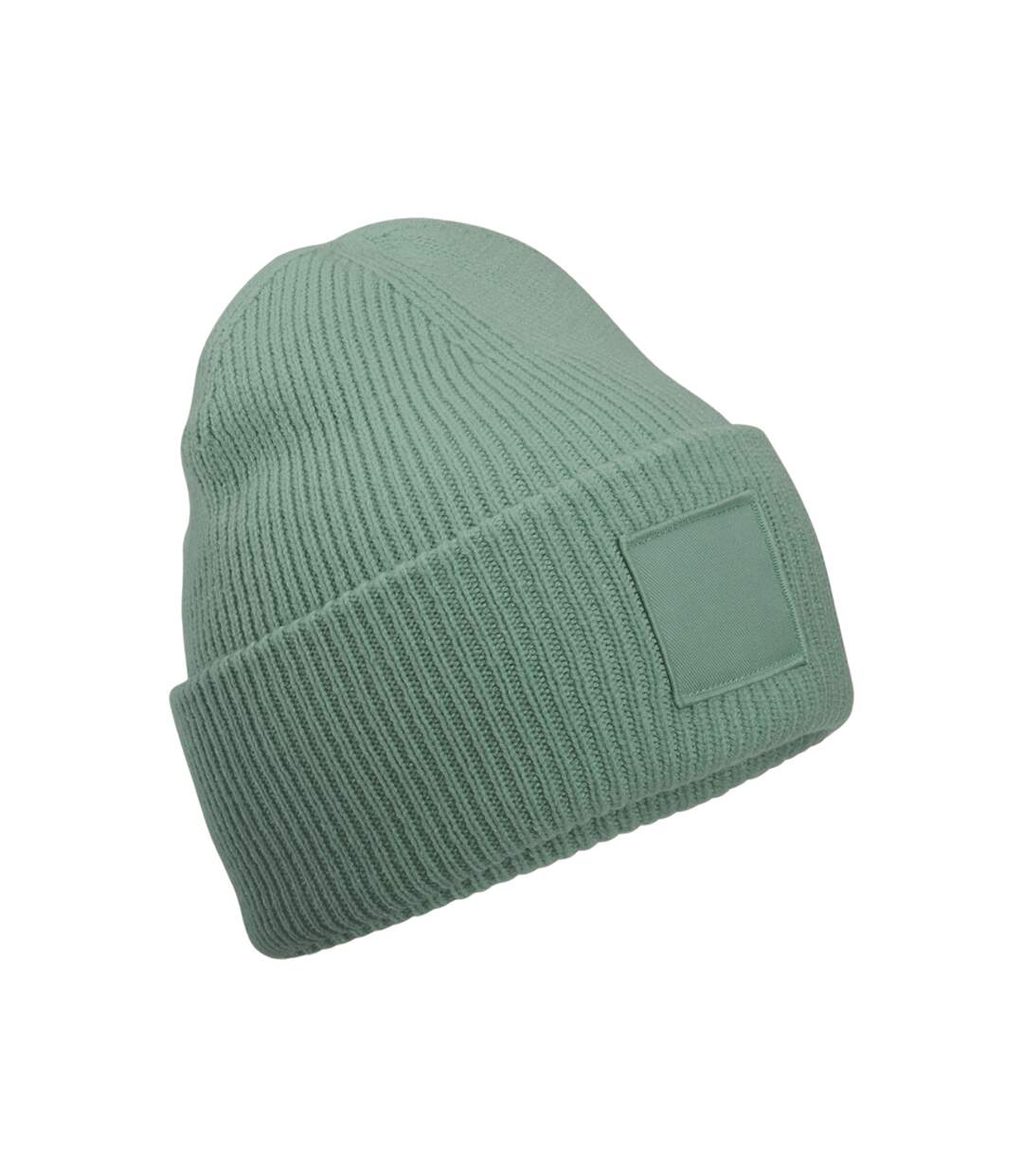 Bonnet Motif/style Écusson Tonal Adulte Vieux Vert Beechfield-2