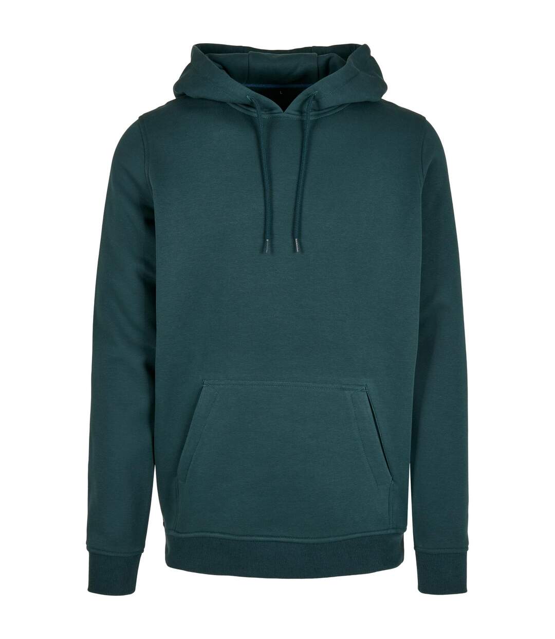 Sweat À Capuche Adulte Vert Bouteille Build Your Brand-1