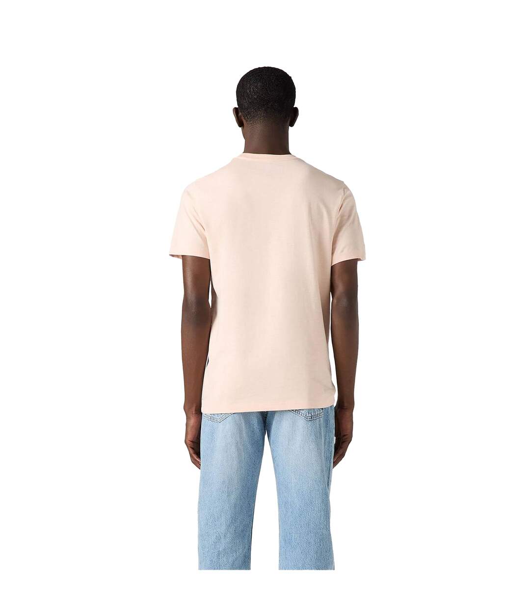 T-shirt Motif/style Aile De Chauve-souris Et Logo Original Homme Rose Beige Levis-2