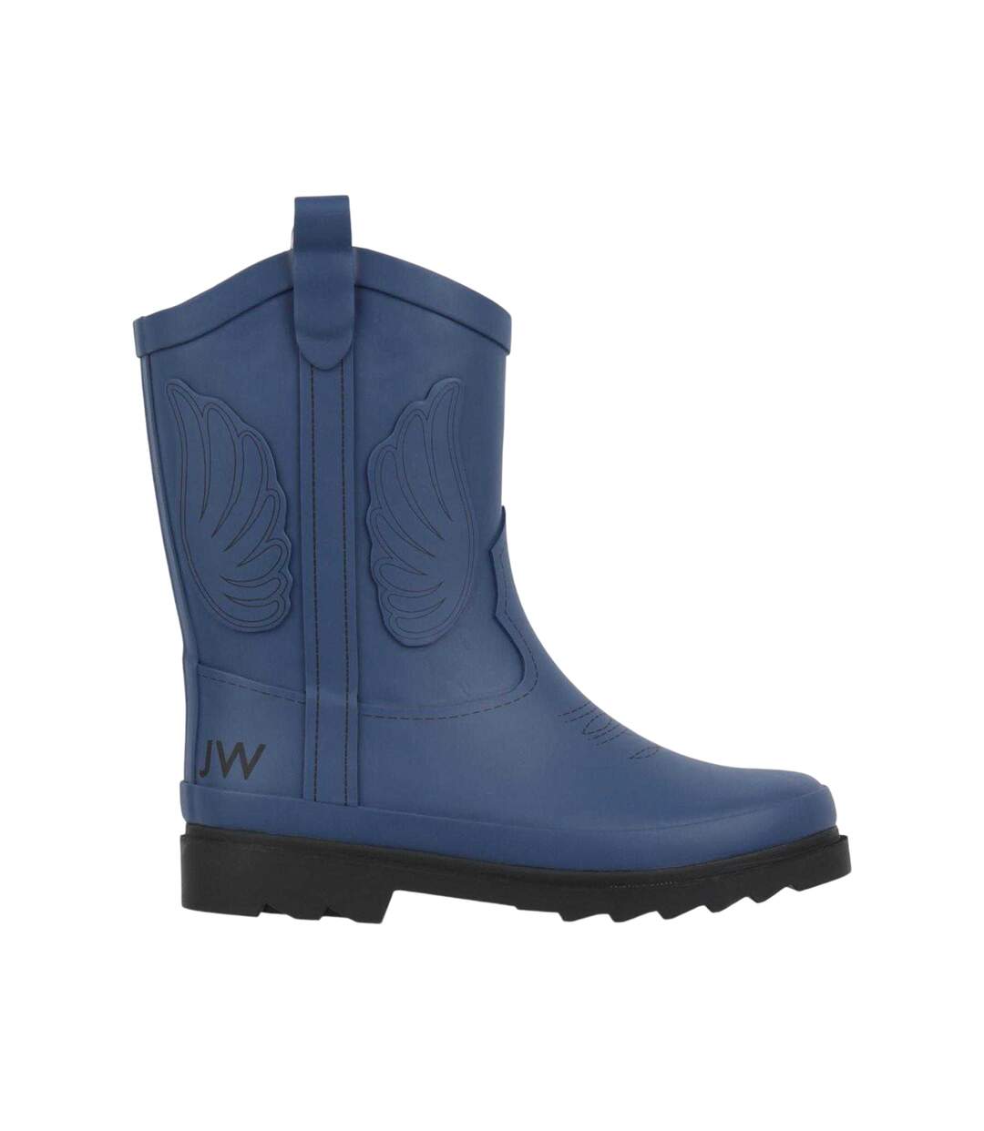 Childrens/kids Cowboy Boots Navy Jack Wills-1