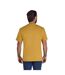 Mens Life Is An Adventure Mountain T-shirt Mustard Raging Bull-3
