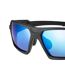 Mens 20 5 Wrap Around Sunglasses One Size Blue Bloc-3
