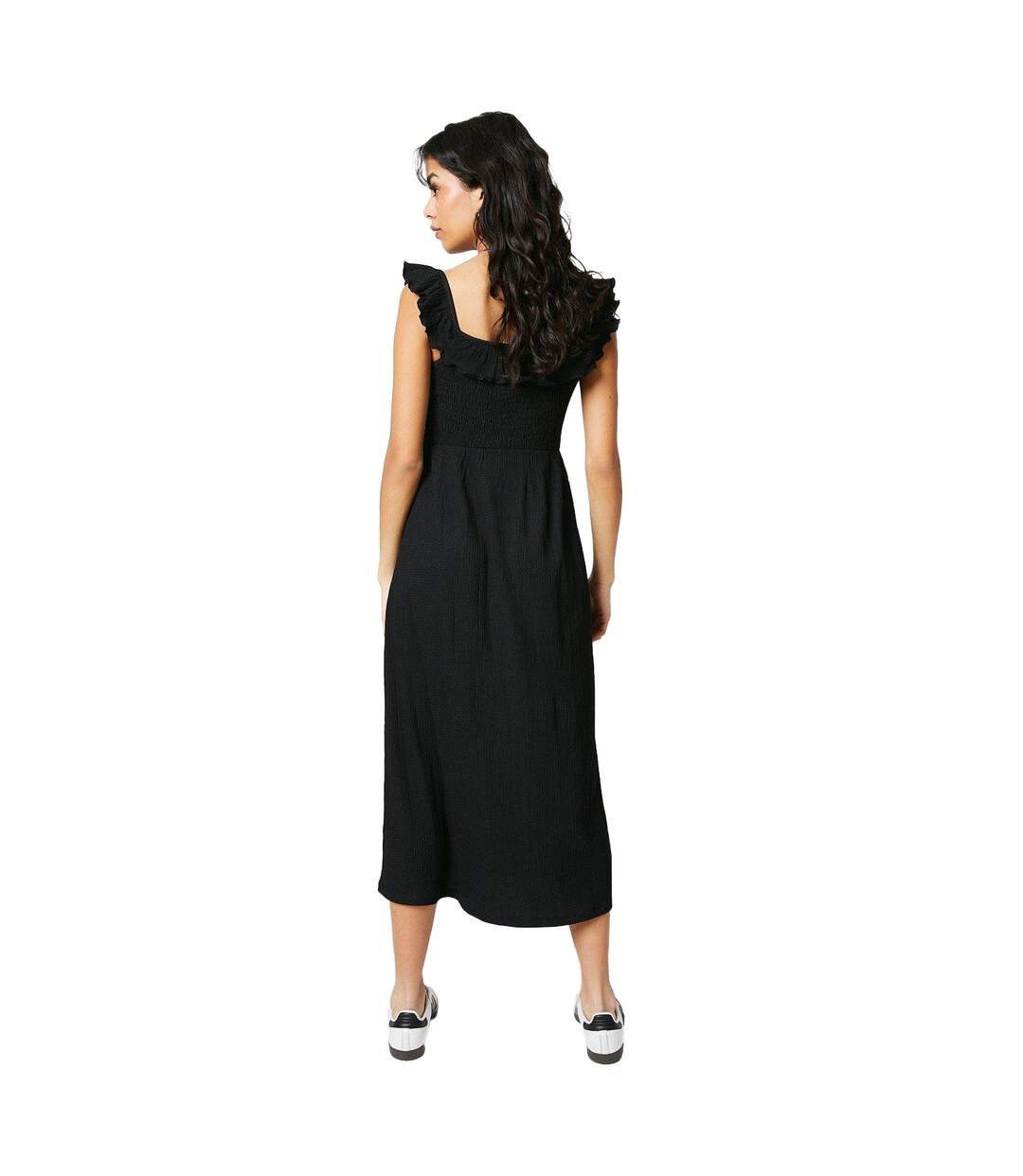 Robe mi-longue femme noir Dorothy Perkins-2