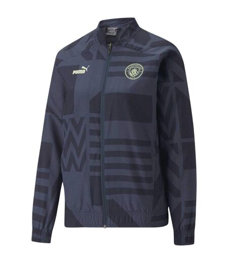 Womens/ladies Manchester City Fc Anorak Parisian Night Puma