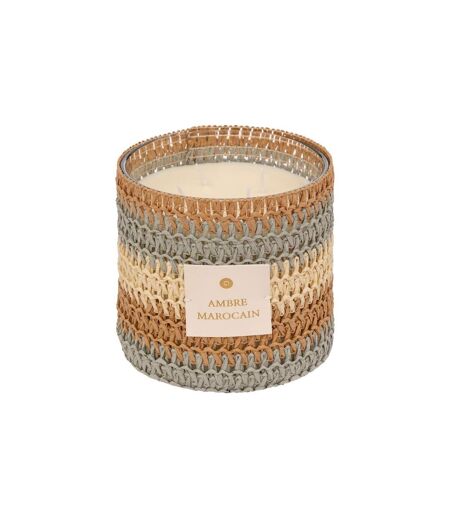 Bougie Parfumée en Verre Zaya 1400g Ambre Marocain
