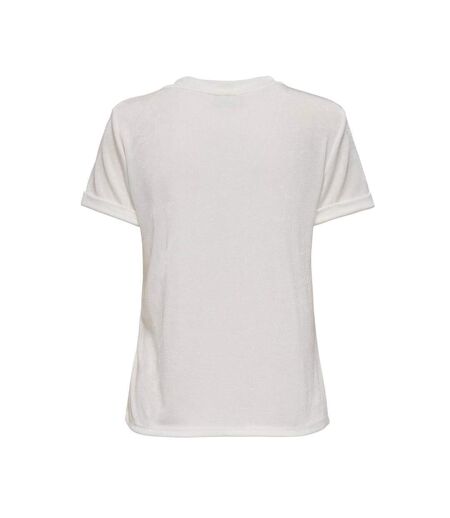 T-Shirt ecru femme jdy pensa - l
