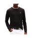Pull noir homme tommy jeans ess light - l-1