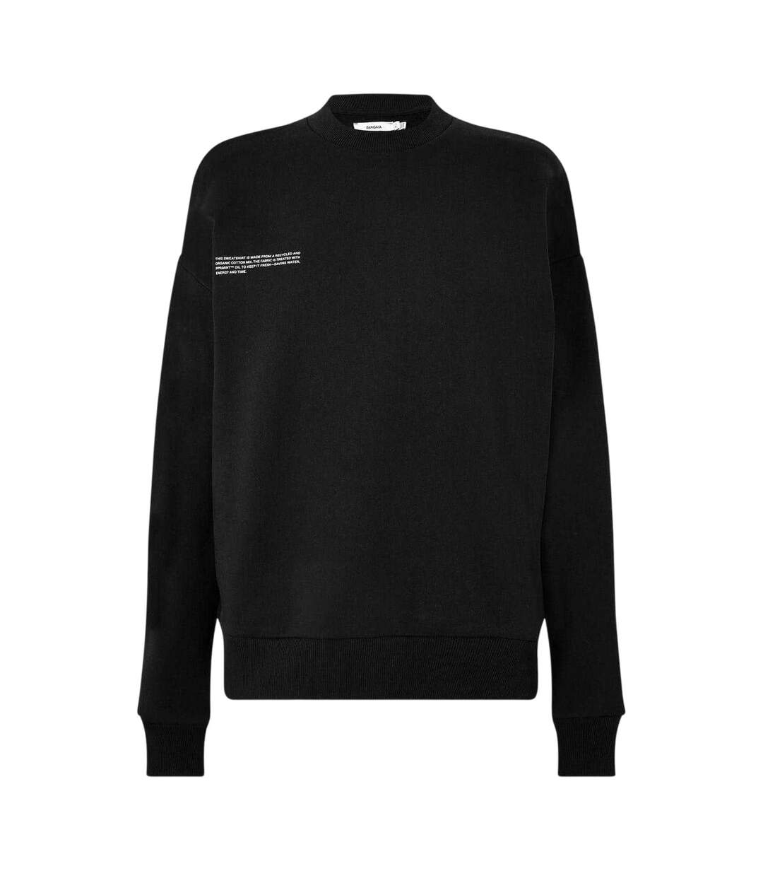 Sweat Motif/style Signature Femme Noir Pangaia-1
