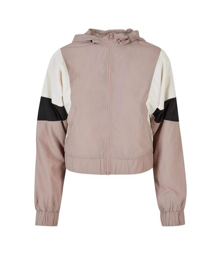 Veste Motif/style Trois Tons Femme Rose Pâle Sable Blanc Noir Urban Classics