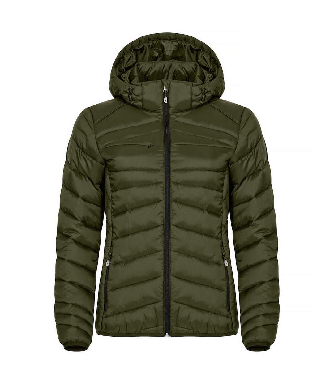 Veste Idaho Femme Vert Kaki Clique-1