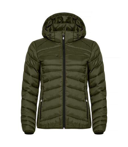 Veste Idaho Femme Vert Kaki Clique