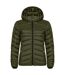 Veste Idaho Femme Vert Kaki Clique-1