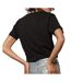 T-shirt Noir Femme Kaporal Sotic - L