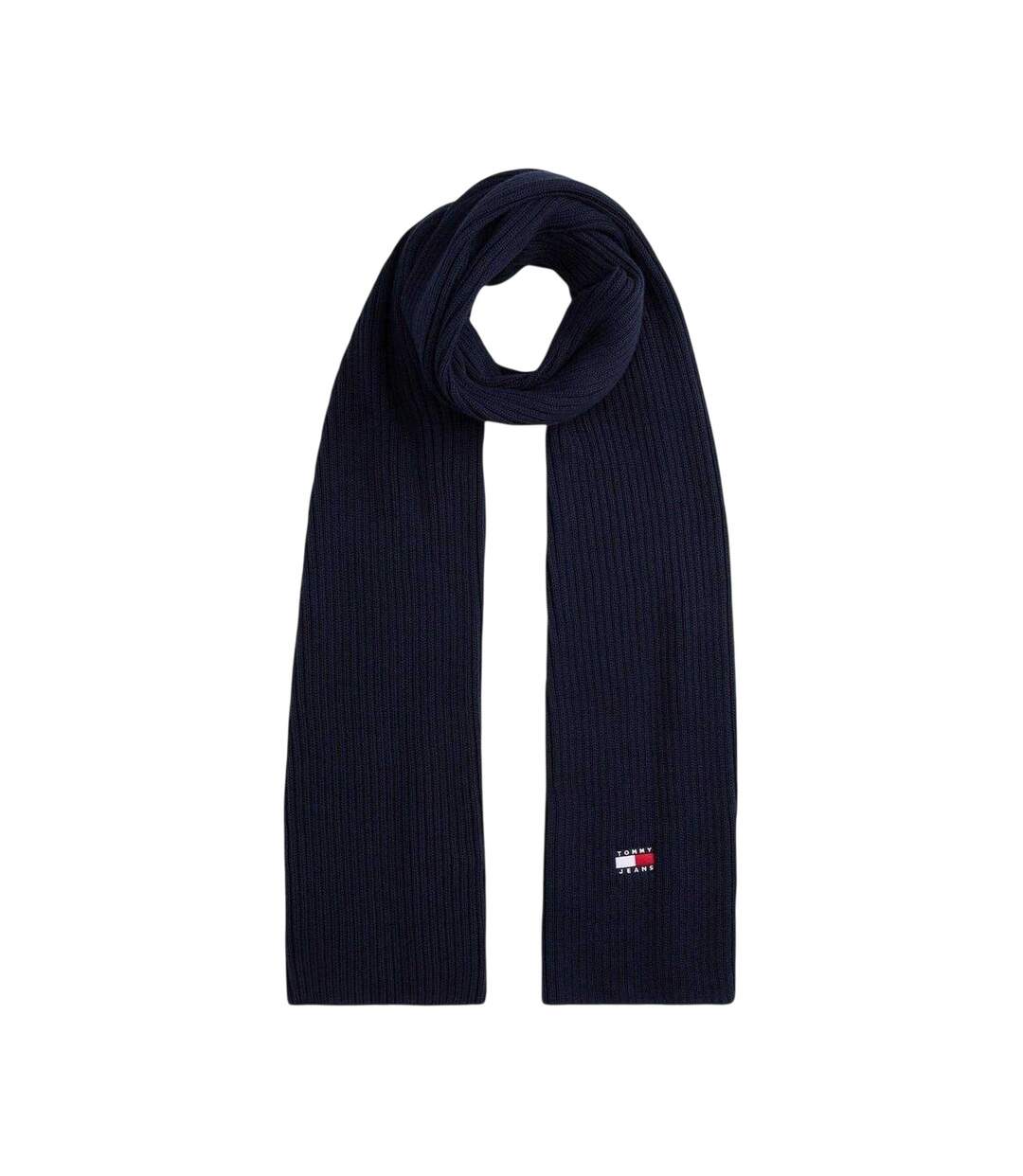 Unisex Adult Ribbed Scarf One Size Dark Navy Tommy Jeans-2