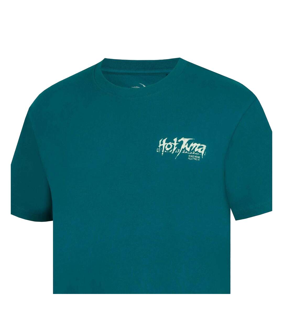 Mens T-shirt Teal Blue Hot Tuna-4