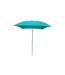 Parasol de Plage Carré Helenie 239cm Turquoise