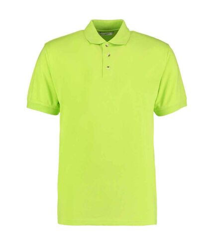 Polo workwear homme vert citron Kustom Kit