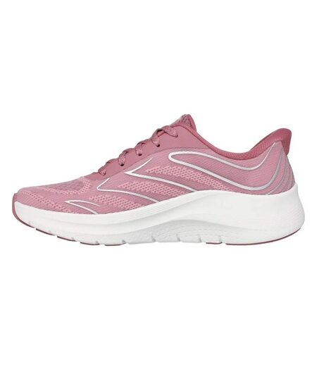 Womens/ladies Arch Fit 2.0 Trainers Dark Mauve Skechers