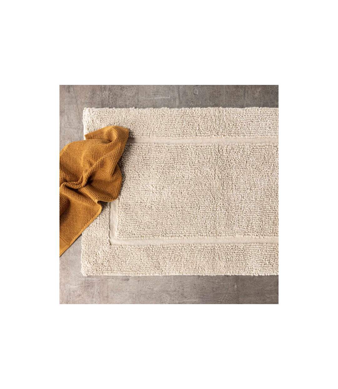 Tapis de Salle de Bain William 60x90cm Beige-3