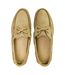 Mens Classic Textured Suede Lace Up Boat Shoes Light Green Timberland-3