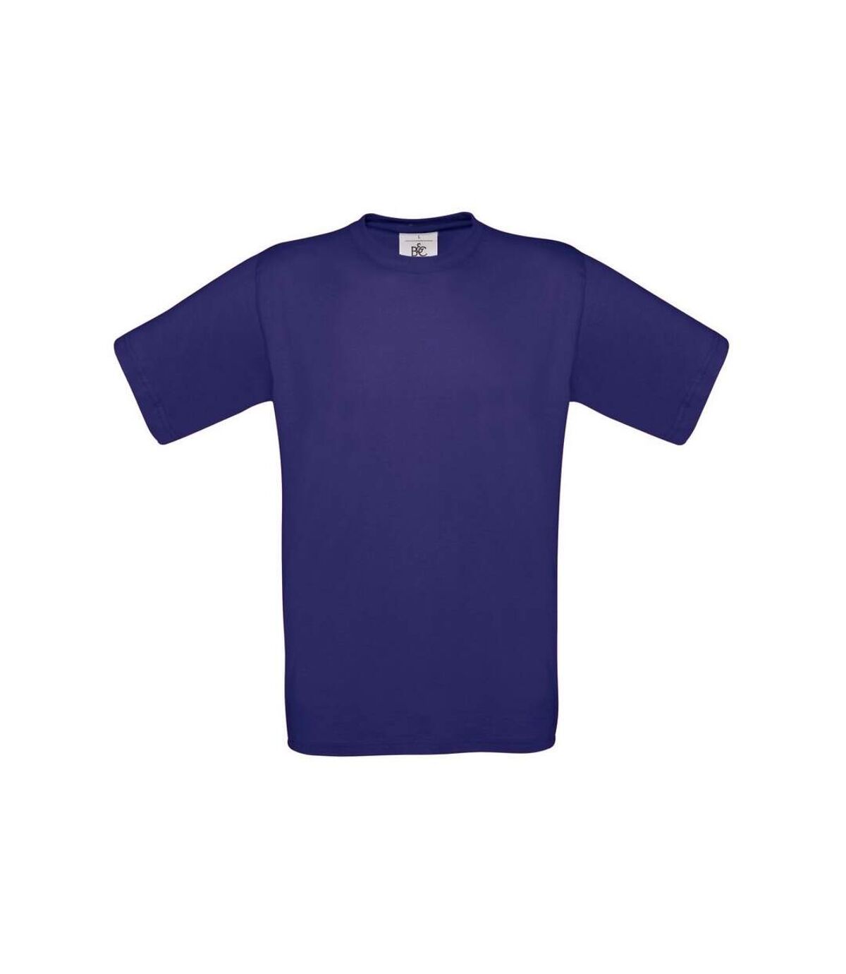 B&C Exact 190 Mens Crew Neck Short Sleeve T-Shirt (Royal Blue) - UTBC125
