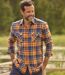 Flanelowa koszula w kratę-5