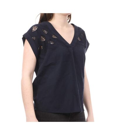 T-shirt marine femme teddy smith tamira - s