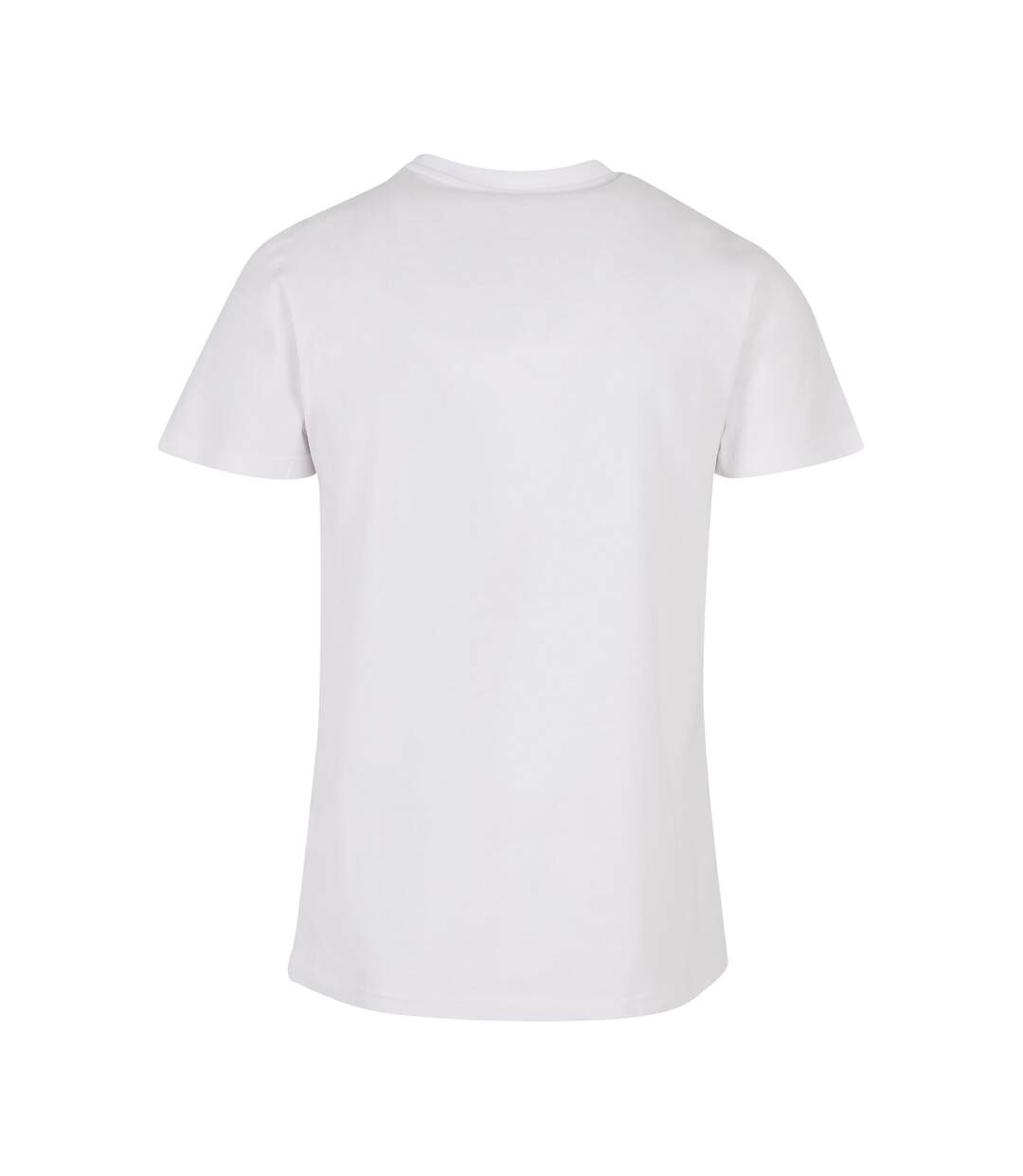 T-shirt Basic Homme Blanc Build Your Brand-3
