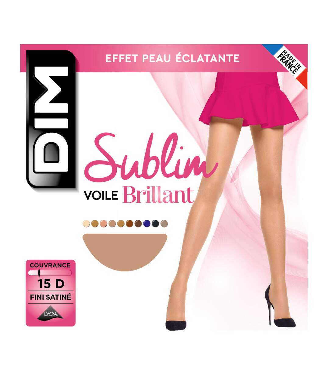 Collant voile brillant 15D SUBLIM-4