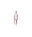 Womens/ladies Court Logo Short-sleeved T-shirt Brilliant White Asics-1