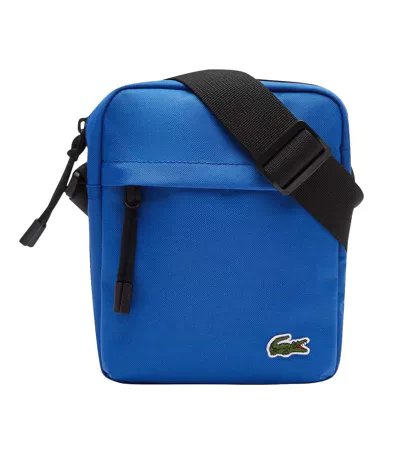 Sacoche bleu homme lacoste hold