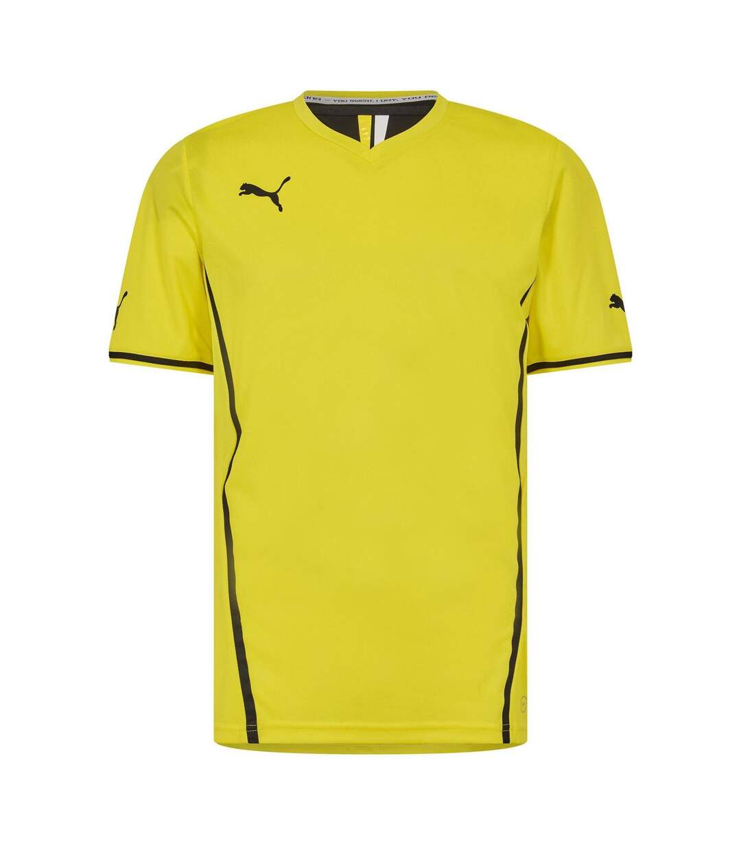Mens King Training T-shirt Yellow Puma-1