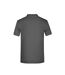 Polo Motif/style Rayures Contrastées Homme Graphite Turquoise Pâle James And Nicholson-2