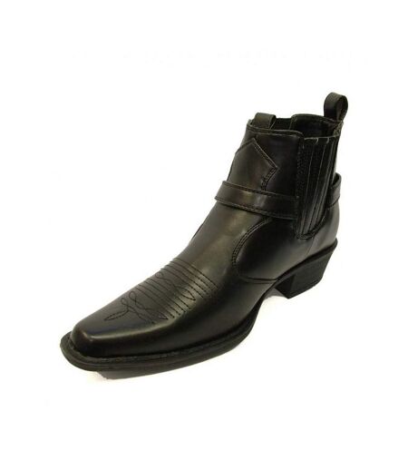 Eastwood bottines style cowboy homme noir US Brass