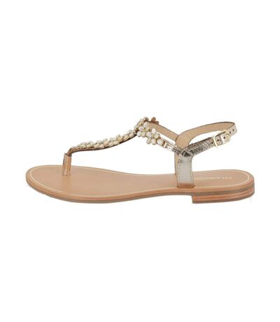 Sandale Plate Cuir Les Tropeziennes Hofleur