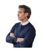 Mens Plain Crew Neck Sweatshirt Navy Tee Jays-3