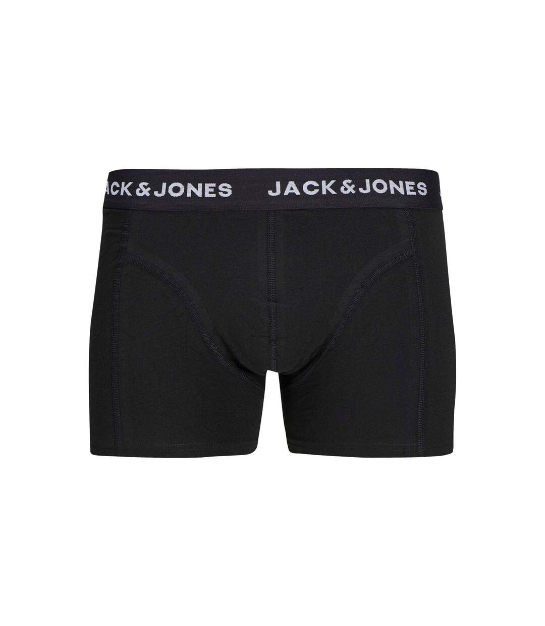 Lot De 3  Boxers Motif/style Abstrait Homme Anthracite Jack And Jones-3