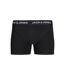 Lot De 3  Boxers Motif/style Abstrait Homme Anthracite Jack And Jones-3