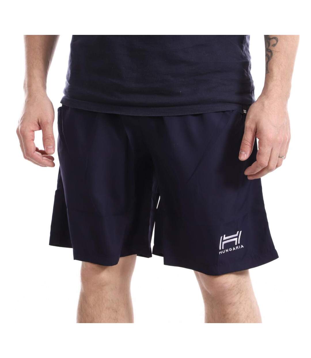 Short de sport marine homme hungaria training - xs-1