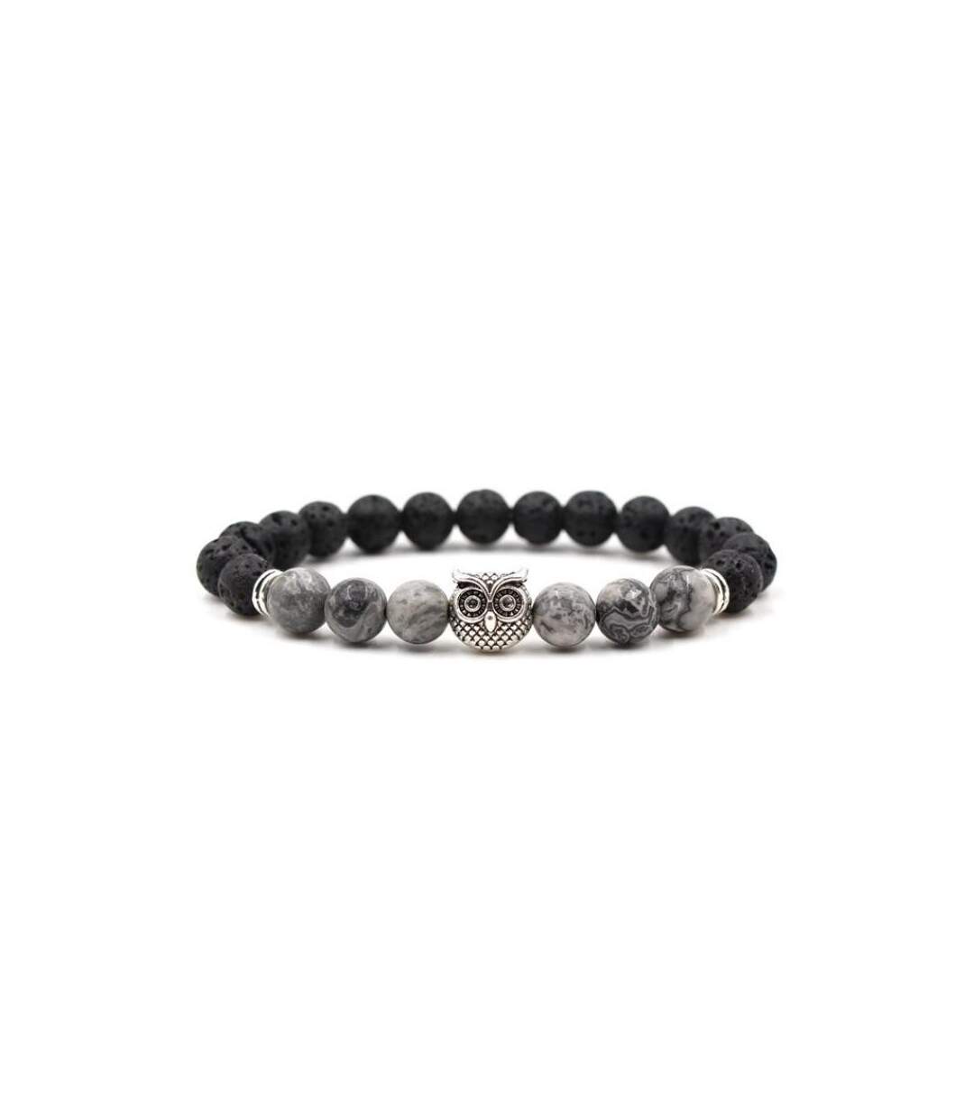 Bracelet sagesse en basalte-1