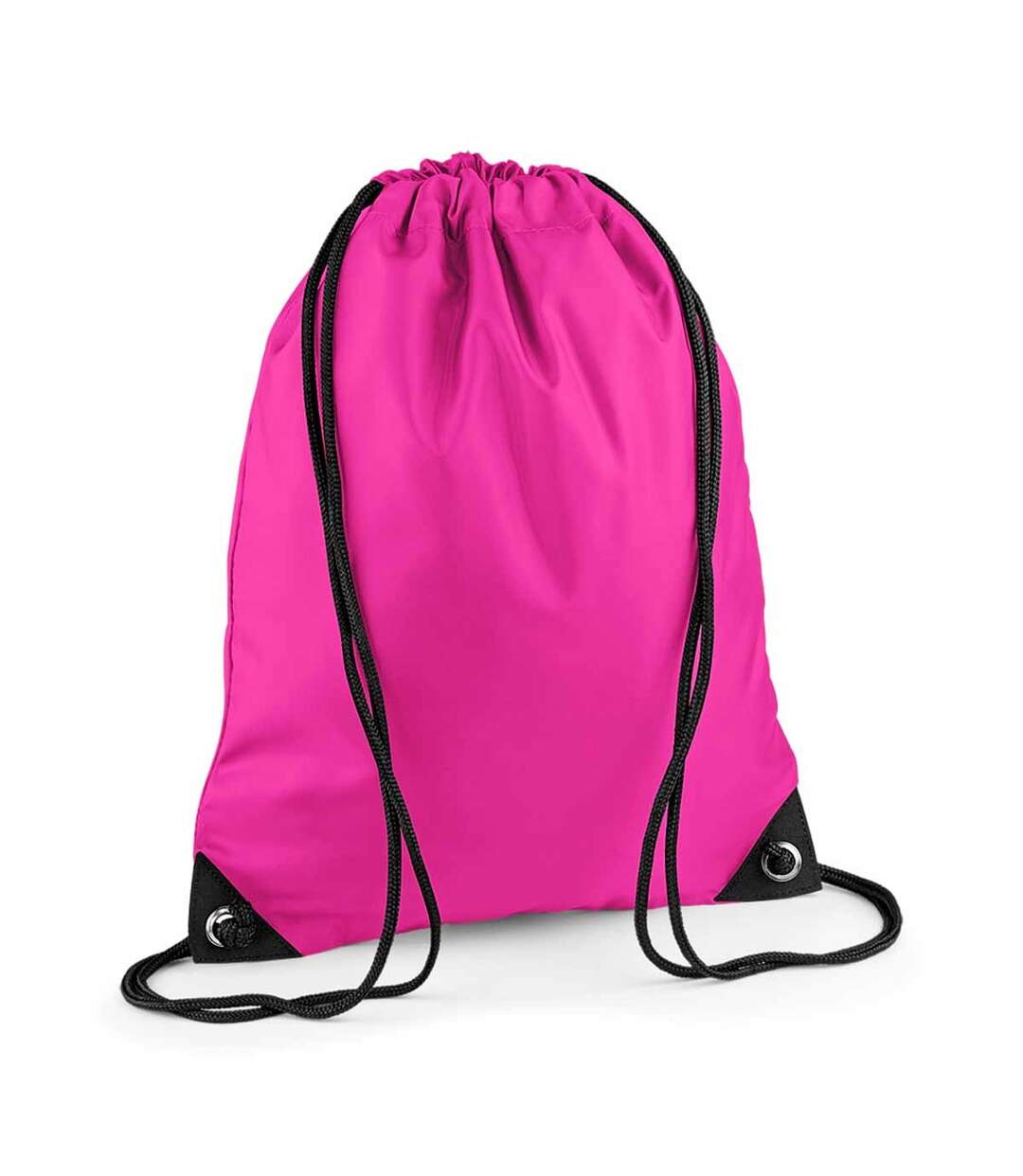 Sac à dos en toile à bretelles - BG10 - rose fuschia