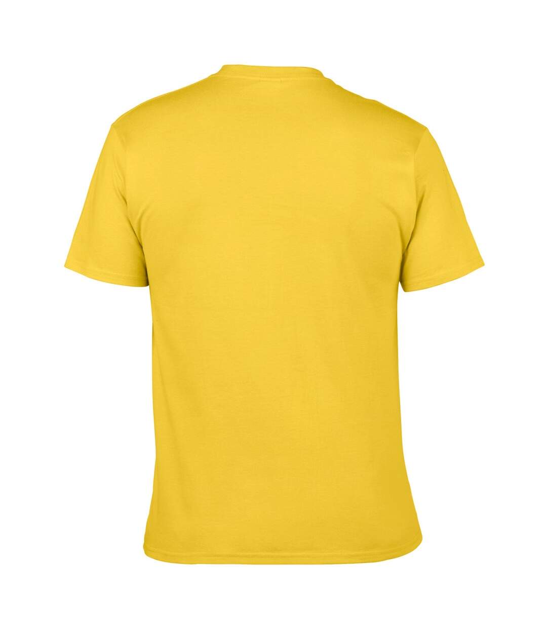 T-shirt manches courtes homme jaune vif Gildan