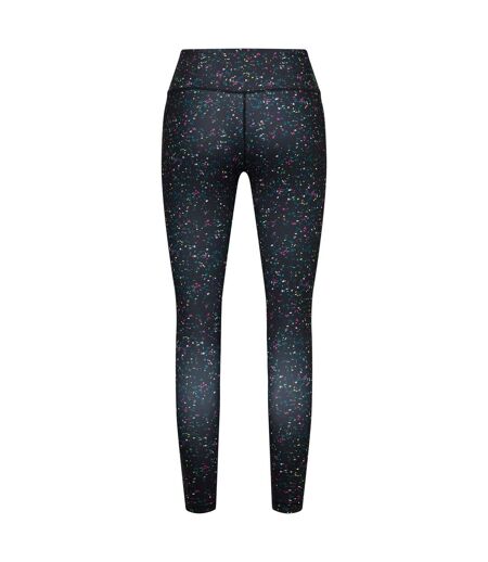 Legging Motif/style Petites Taches Influential Femme Noir Dare 2B
